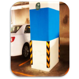 PROTECTORES-DE-COLUMNAS PROTECTOR DE COLUMNA